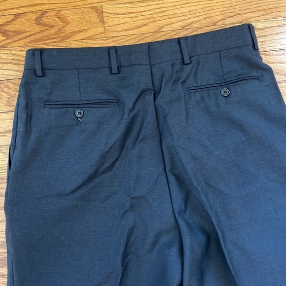 Mens Dark Gray Dress Pants - Picture 6 of 6